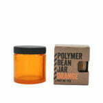 Polymer Bean Jar Orange 1732 Blank