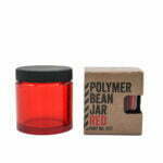 Polymer Bean Jar Red 1727 Blank