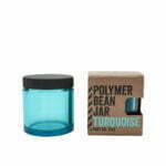 Polymer Bean Jar Turquoise 1729 Blank