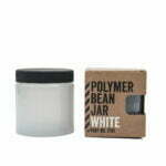 Polymer Bean Jar White 1734 Blank